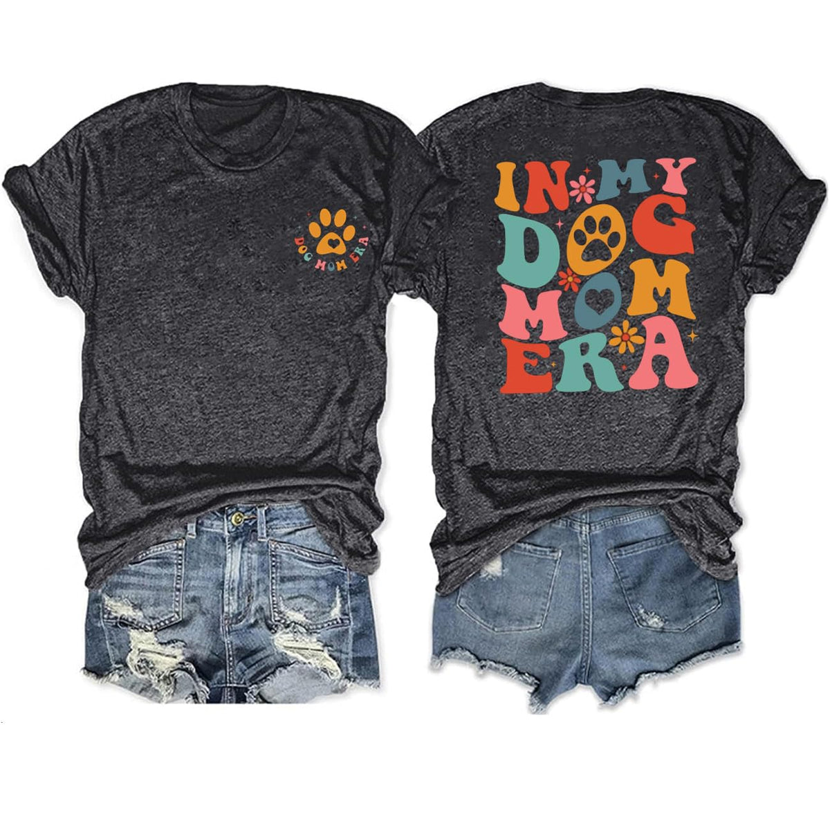 In My Dog Mom Era Graphic T-Shirt