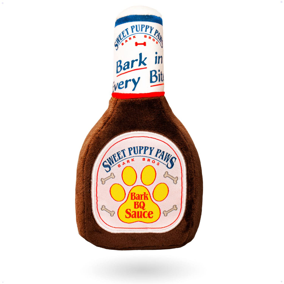 Bark-B-Q Sauce Squeaky Dog Toy