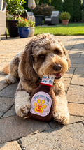 Bark-B-Q Sauce Squeaky Dog Toy