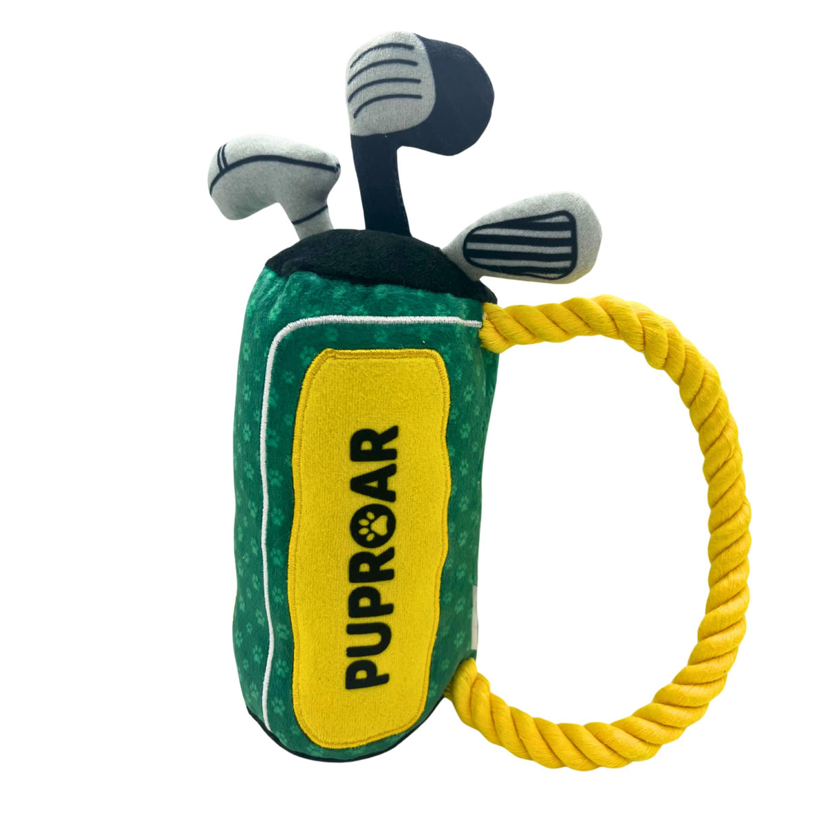 PUPROAR Golf Club Squeaky Dog Toy