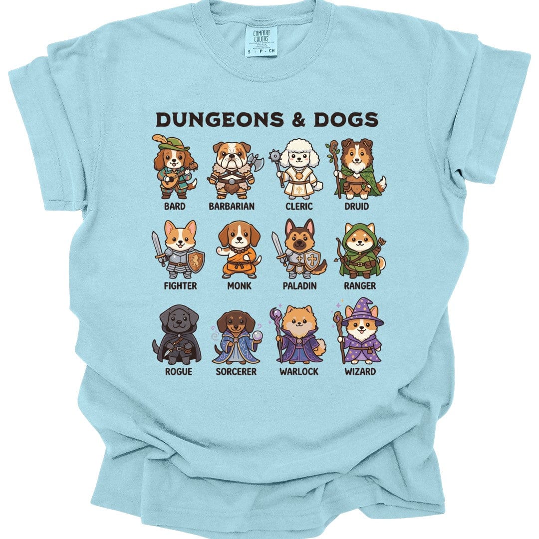Dungeons & Dogs T-shirt - Comfort Colors
